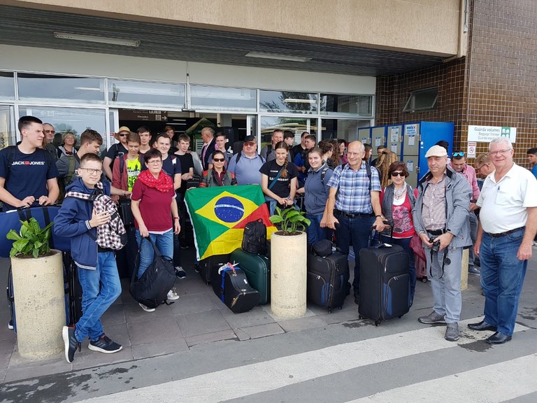 Ankunft in Brasilien