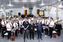 Orchester  beim Schützenverein in Blumenau