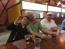 Andrea, Alcides und Frank beim Oktoberfest